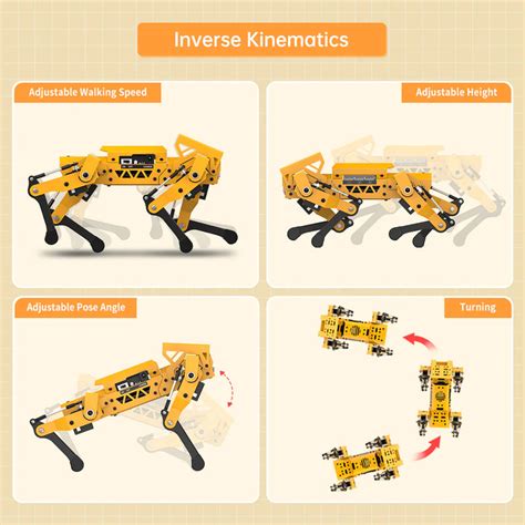 MechDog Open Source AI Robot Dog with ESP32 Controller – ThinkRobotics.com