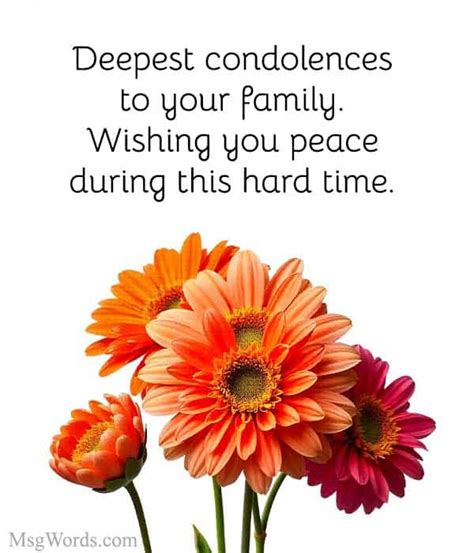 Condolences Message 的图像结果