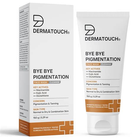 DERMATOUCH Bye Bye Pigmentation Face Wash | Anti Pigmentation Face Wash ...