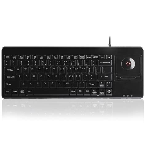 Amazon.in: Buy Perixx PERIBOARD-514H PLUS Wired Keyboard with Trackball ...