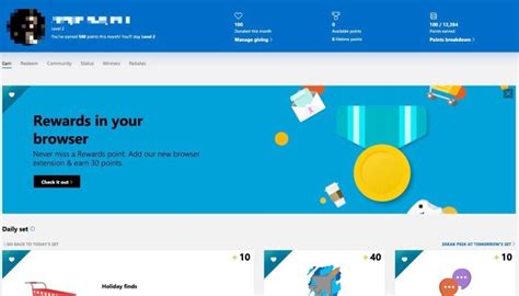 Bing Rewards Account 的图像结果