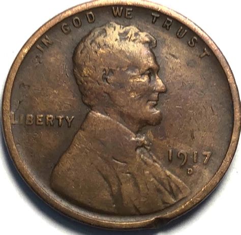 1917 Wheat Penny Error List & Value