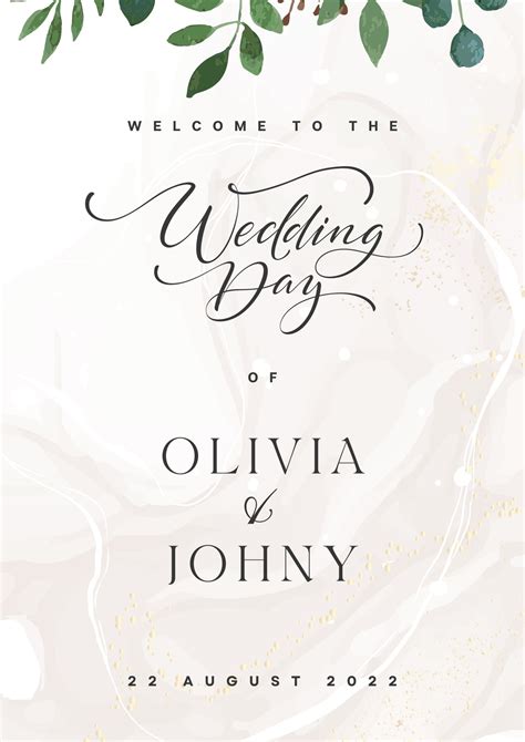 Wedding Poster Template