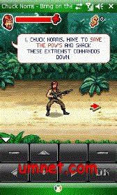 Chuck Norris touchscreen I900 240x320 java game free download : Dertz