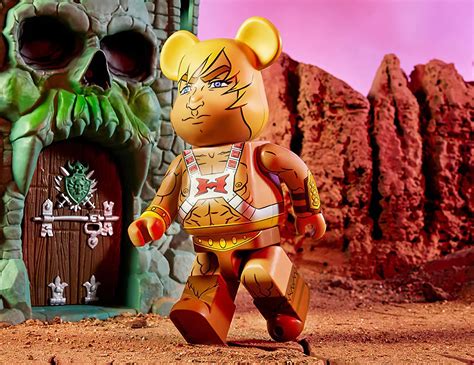 Masters of the Universe 100/400% Be@rbricks by Mishka x Mattel Creations x Medicom Toy - Vinyl Pulse
