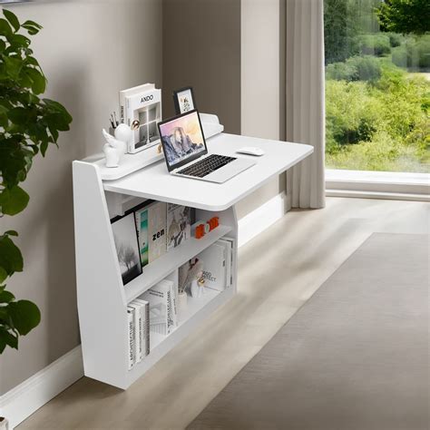 Wall Mounted Folding Computer Desk
