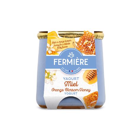 Yogurt Orange Blossom Honey in Clay pot - Wisk