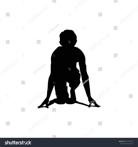 Silhouettes People Running Design Purposes: เวกเตอร์สต็อก (ปลอดค่าลิขสิทธิ์) 1672709197 ...