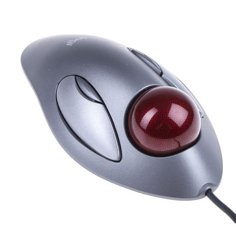 910-000808 Logitech | Logitech Marble 2 Button Wired Track Ball Optical ...