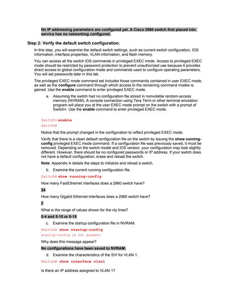 Image result for Packet Tracer Basic Switch Configuration