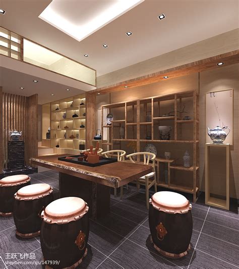 中国茶室和茶俱乐部 - 茶饮店 - 餐厅LOGO-VI空间设计-全球餐饮研究所-视觉餐饮