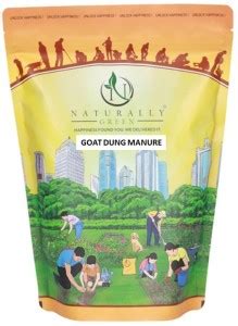 Naturally Green Goat dung manure 1 kg Manure Price in India - Buy ...