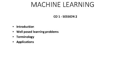 Image result for Machine Learning Lecture Well-Posed Learning Problem