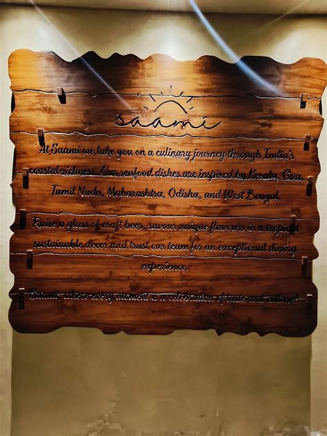 Menu at Saami Kitchen & Brewery, Bhubaneswar