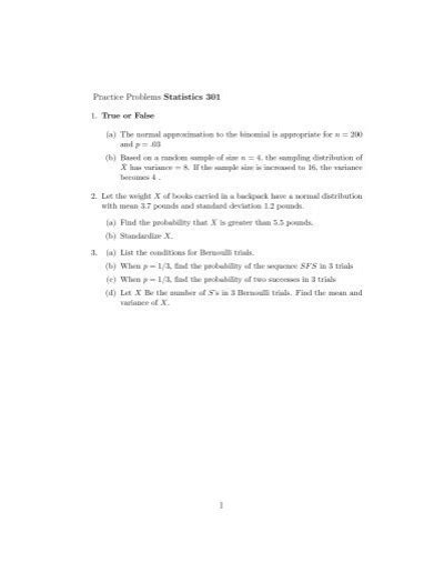 Statistics Practice Problems 的图像结果