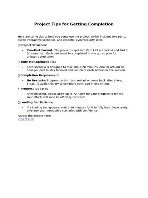 Image result for Project Tips