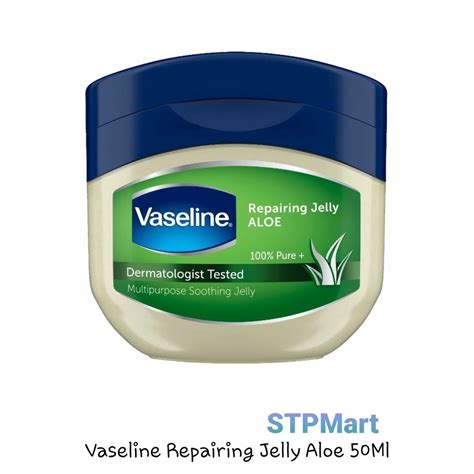 Jual VASELINE Multi Purpose Repairing Jelly ALOE 50 mL | Shopee Indonesia