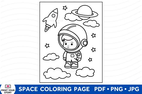 Space Coloring Pages Toddlers Outer Space Coloring Pages For Kids.
