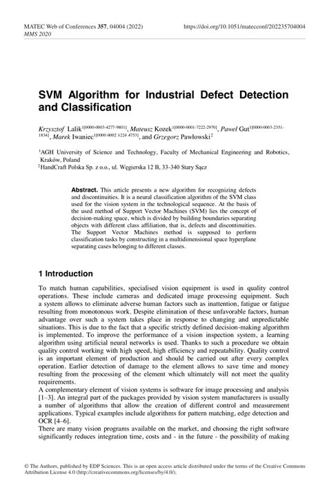 Image result for Defect Detection Using SVM in MATLAB