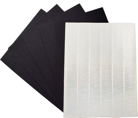 HQRP True HEPA 4 Carbon Filter Set compatible with India | Ubuy