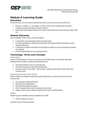 Image result for Module 2 Table of Content