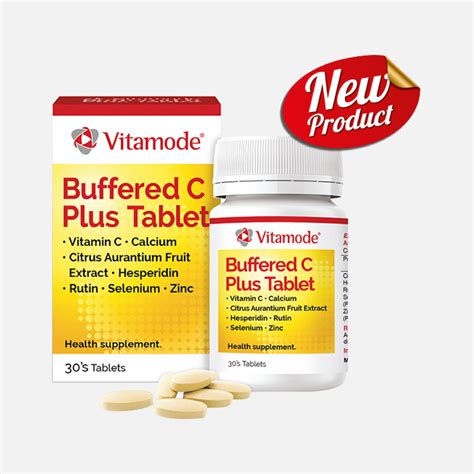 [Vitamin C] Vitamode Buffered C Plus Tablet 30's | HTM Pharmacy