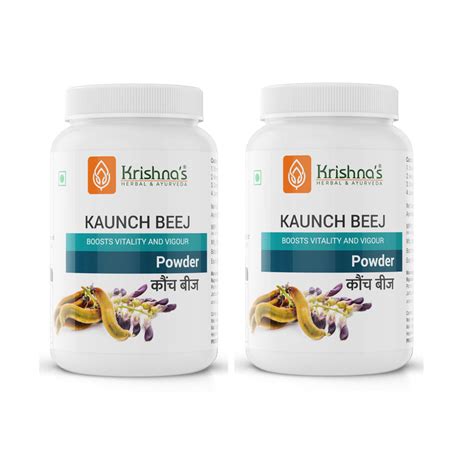 Buy Kaunch/Konch Beej (Mucuna pruriens) Powder Online – Krishna's ...