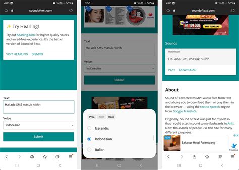 10+ Cara Membuat Nada Dering WA dengan Sound Of Text