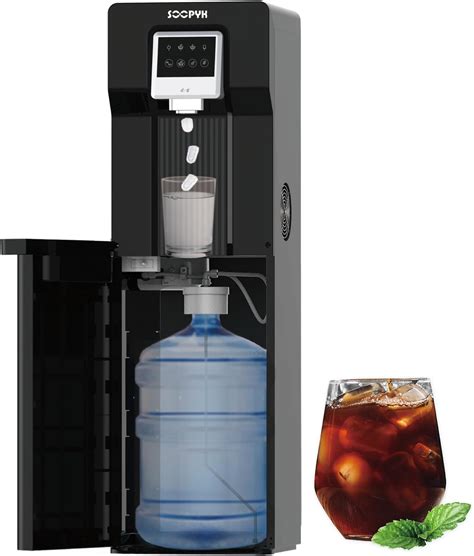 Amazon.com: SOOPYK 2 in 1 Water Cooler Dispenser with Ice Maker Bottom ...