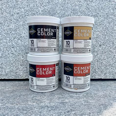 Sakrete Cement Color: UV & Alkali Resistant Dyes | RT7 Supply