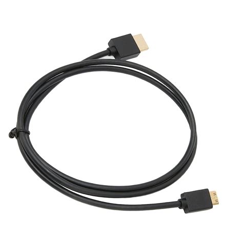 Buy Shanrya HD Cable, Black Portable Stable Mini HD Cable for Projector ...