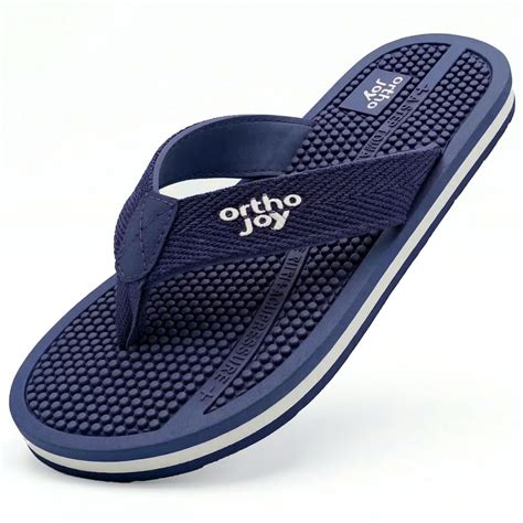 ORTHO JOY Men Orthopedic Flip Flops | Comfort Slippers – OrthoJoy