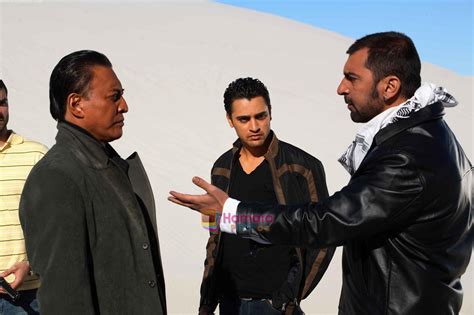 Danny Denzongpa, Imran Khan & Nawab Shah in the still from movie Luck ...