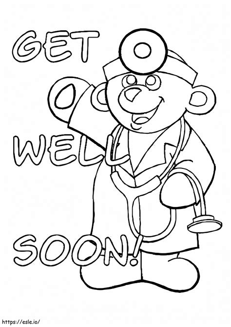 Free Get Well Coloring Pages [2025]