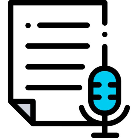 Transcription - Free communications icons
