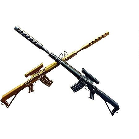 SSKR Pack of 6 Fancy Pens PUBG Sniper Rifle Gun Shape 7" Gel Pen for ...