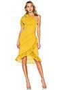 Ulla Johnson Gwyneth Dress in Chartreuse | REVOLVE