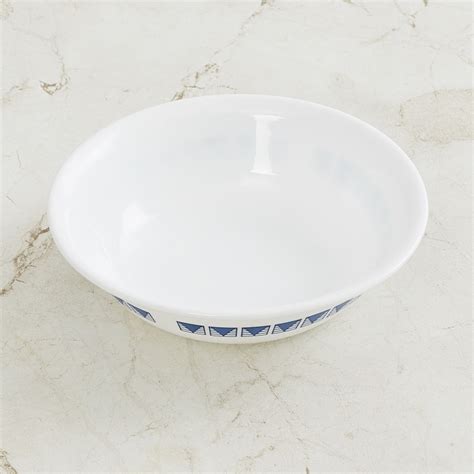 Buy CORELLE Diamond Print Dessert Bowl from Corelle at just INR 349.0