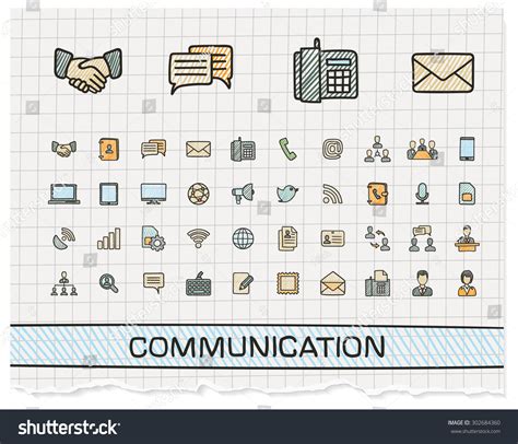 Communication Symbol Drawing 的图像结果