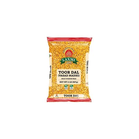 Buy Laxmi Toor Dal, Traditional Indian Split Yellow Peas - 2lb Bag ...