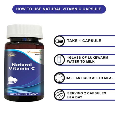 Buy CIPZER NATURAL VITAMIN C CAPSULE 60 Online & Get Upto 60% OFF at ...