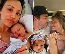 Image result for Kaley Cuoco gives birth