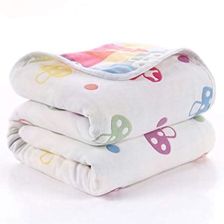 Buy SYGA Baby's 6 Layer Muslin Cotton Stroller Cover Swaddle Wrap ...