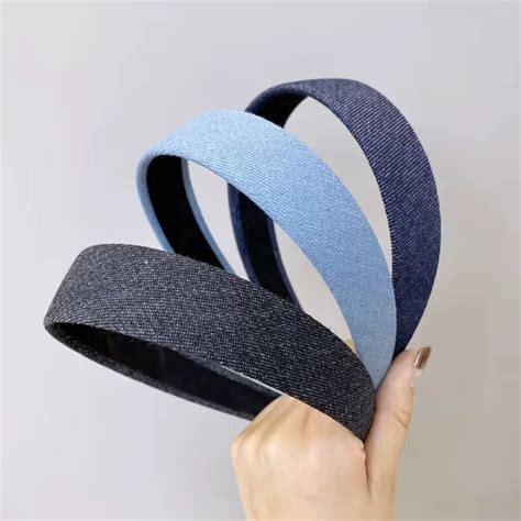 Denim headbands – Cats&Bows