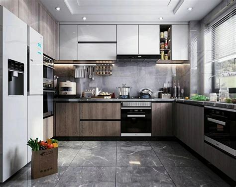 2020厨房设计案例集，L型厨房正流行-珠海中恒空间装饰促销活动
