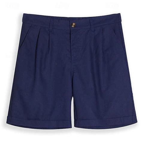 Men's Shorts Linen Shorts Dress Shorts Summer Shorts Pleated Shorts ...