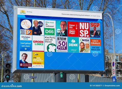 Elections in the Netherlands, March 2019. Editorial Photo - Image of ...