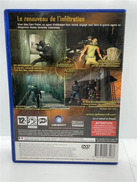 Image result for Splinter Cell Pandora Tomorrow PS2