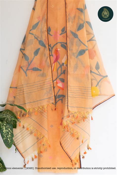 Jamdani Muslin Suits – EthnicElement