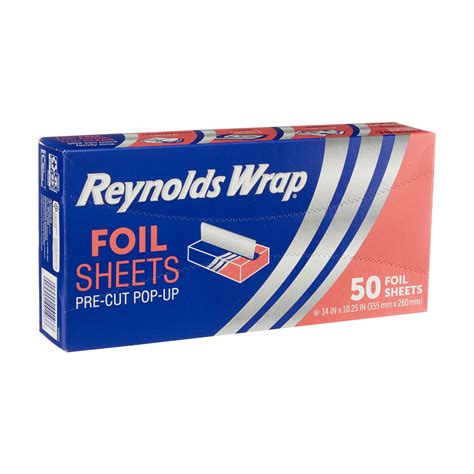 Reynold's Wrap Foil Sheets, 50 ct
